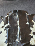 Black N White Cowhide Rug #1442-2