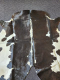 Black N White Cowhide Rug #1442-2
