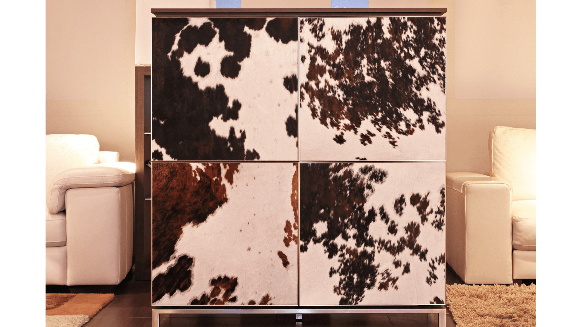 11 Ways To Use Cowhide Rugs In Your Home Decor