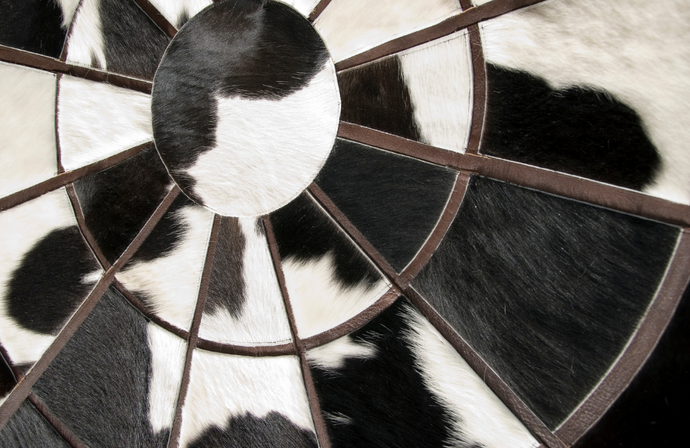 What Is Patchwork Cowhide Rug