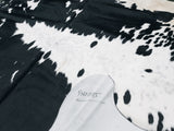 Black And White Cowhide Rug #1545