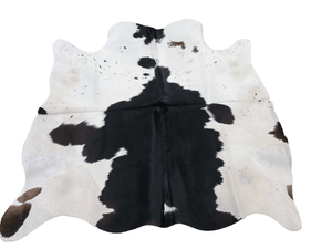 Black And White Cowhide Rug #1541