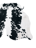 Black Spots On White Cowhide #1522