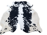 Black Spots On White Cowhide #1522