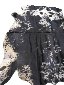 Black & White Cowhide Rug #1472