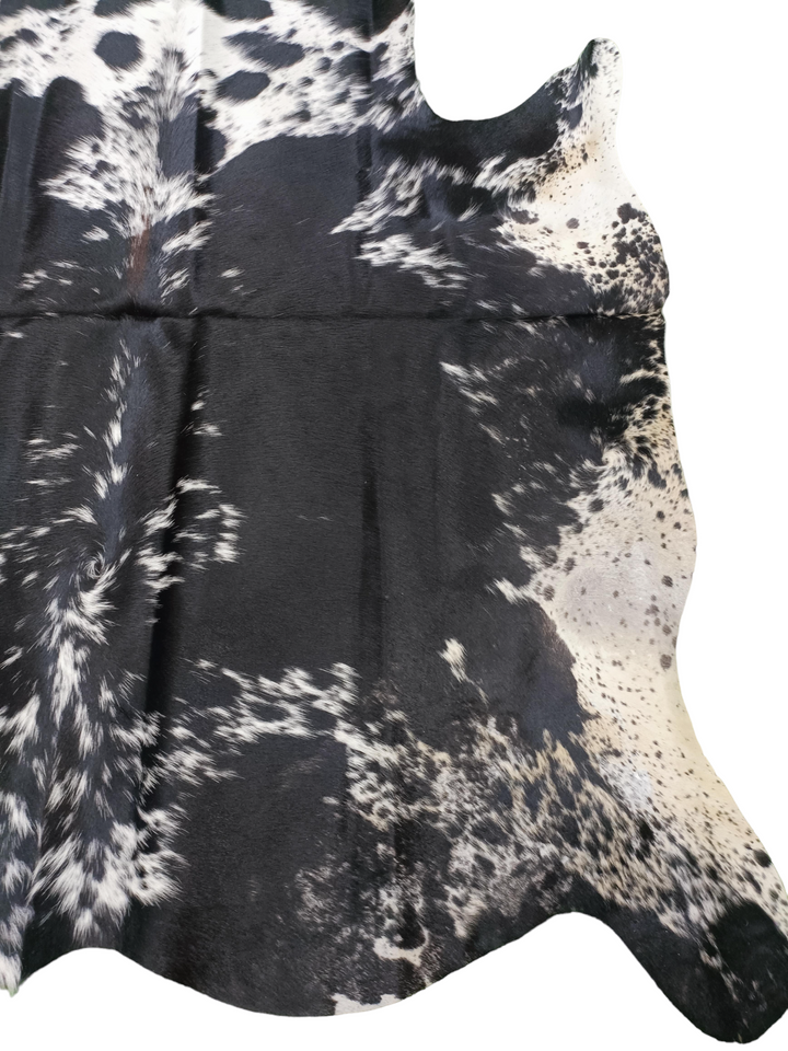 Black & White Cowhide Rug #1472
