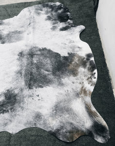 Black & White Cowhide Rug #1534