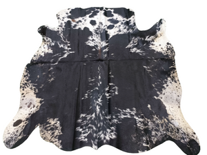 Black & White Cowhide Rug #1472