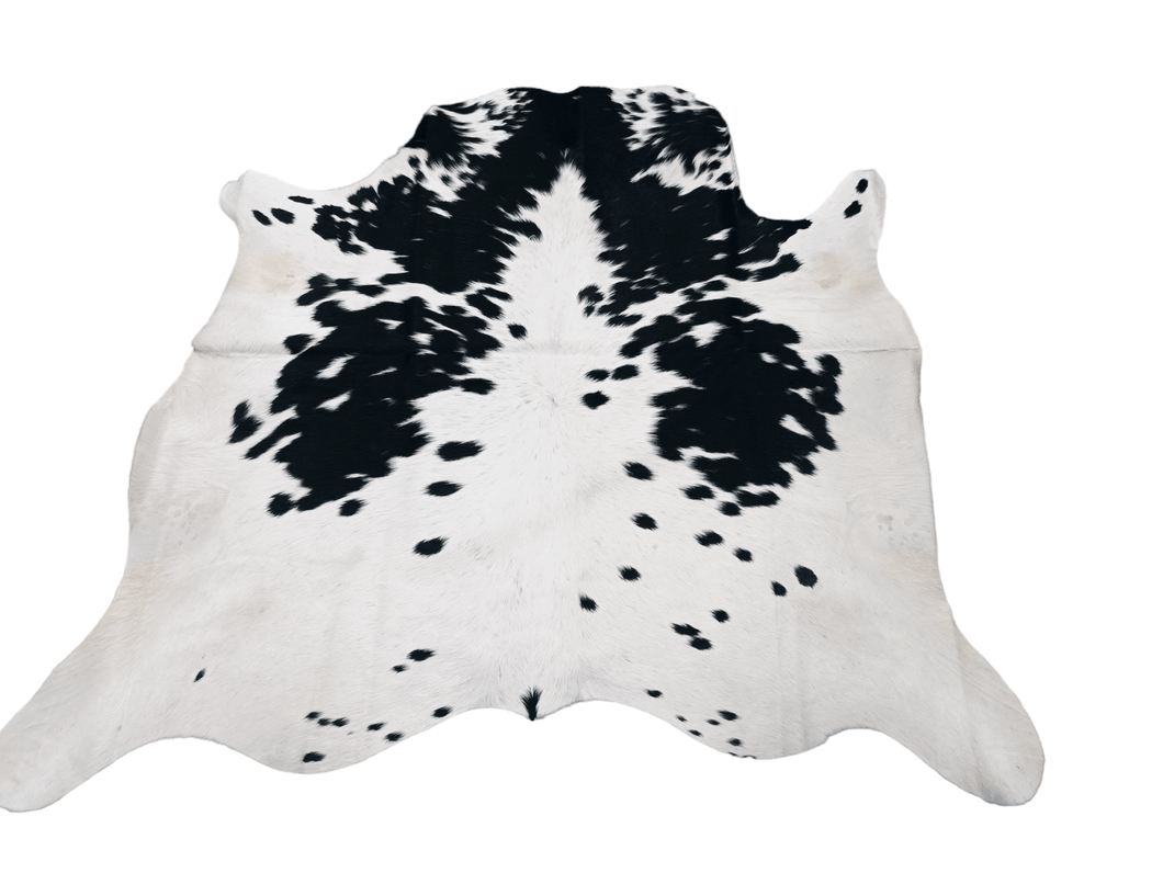 Black & White Cowhide Rug #1506