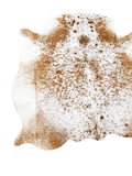 Brown Salt N Pepper Cowhide Rug #1493