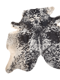 Brown Salt N Pepper Cowhide Rug #1507