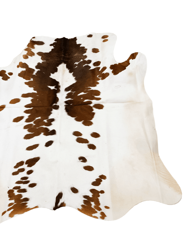 Brown Salt N Pepper Cowhide Rug #1519