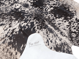 Brown Salt N Pepper Cowhide Rug #1507