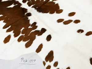 Brown Salt N Pepper Cowhide Rug #1519