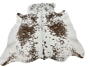 Brown Specked Cowhide Rug #1562