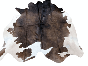 Brown & White Cowhide #1530