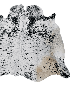 Salt N Pepper Black Cowhide #1523