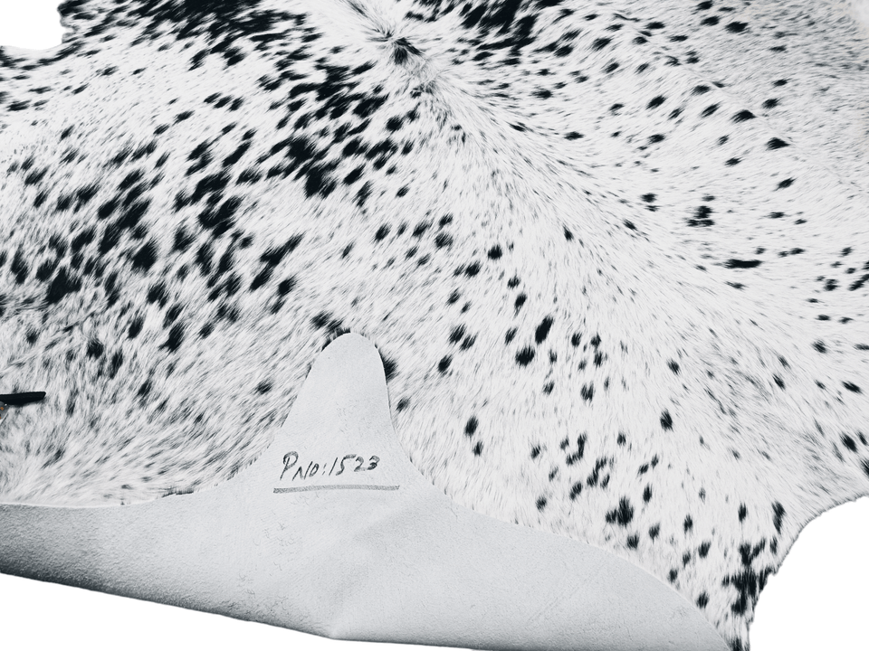 Salt N Pepper Black Cowhide #1523