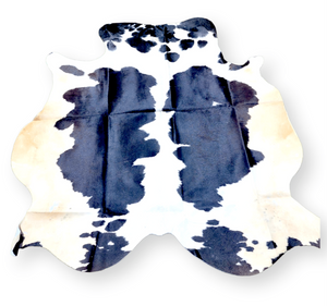 Black & White Cowhide Rug #1425