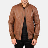 Bohemia Brown Leather Jacket