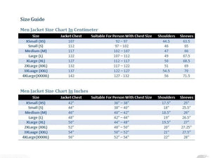 Men's Size Chart