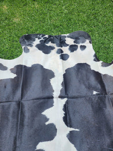 Black Cowhide Rug #1425