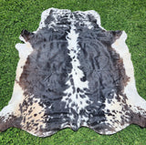 Black & White Cowhide Rug #1296