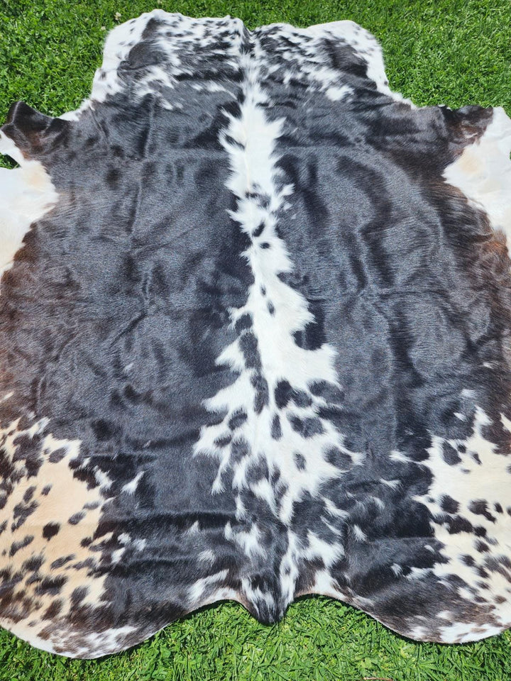 Black & White Cowhide Rug #1296