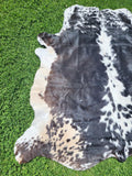 Black & White Cowhide Rug #1296