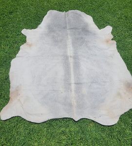 Grey Cowhide Rug #1291