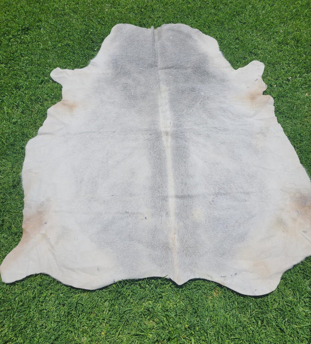 Grey Cowhide Rug #1291