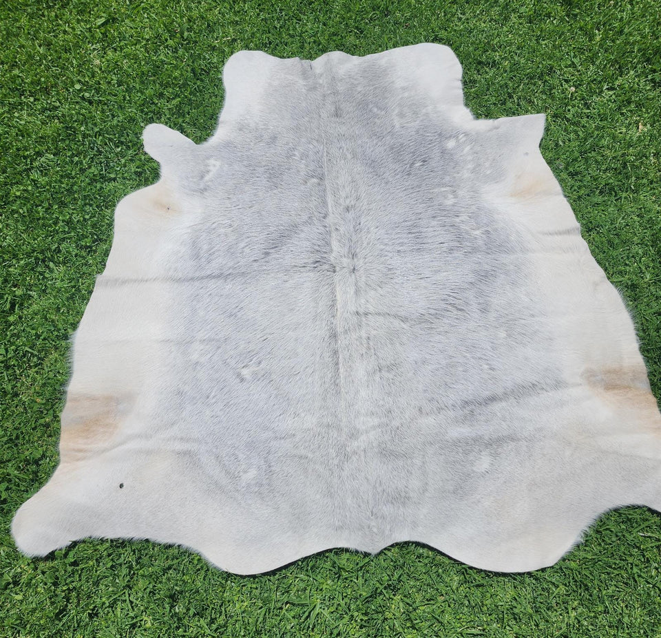 Grey Cowhide Rug #1291