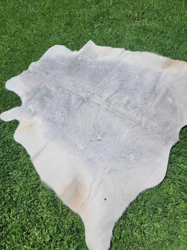 Grey Cowhide Rug #1291