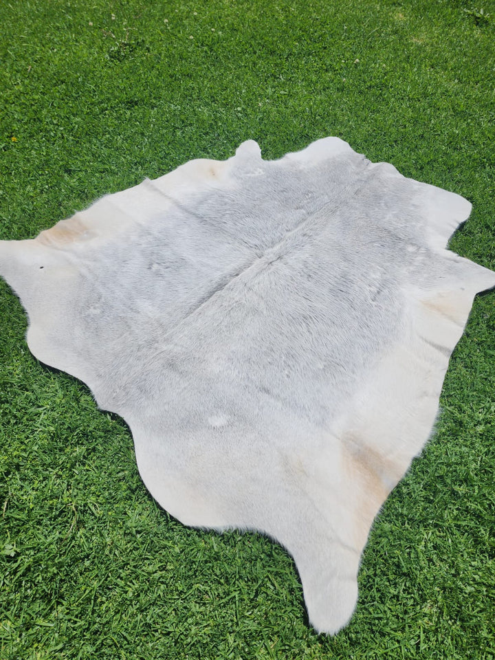 Grey Cowhide Rug #1291