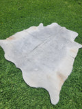 Grey Cowhide Rug #1291