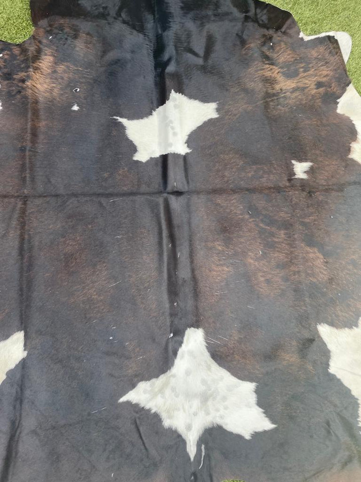 Cowhide Rug Tri colour rug