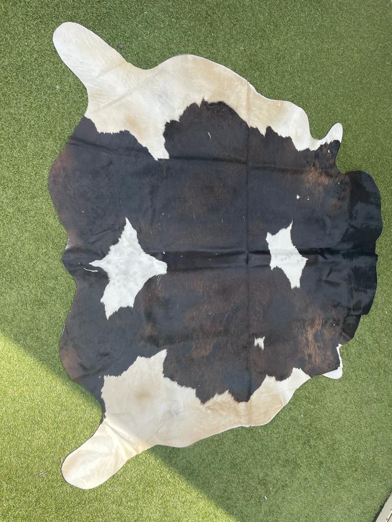 Cowhide Rug Tri colour rug