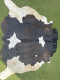 Cowhide Rug Tri colour rug