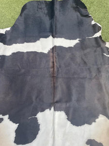 Beautiful Black And White Cow Hide Rug