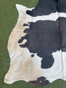 Beautiful Black And White Cow Hide Rug