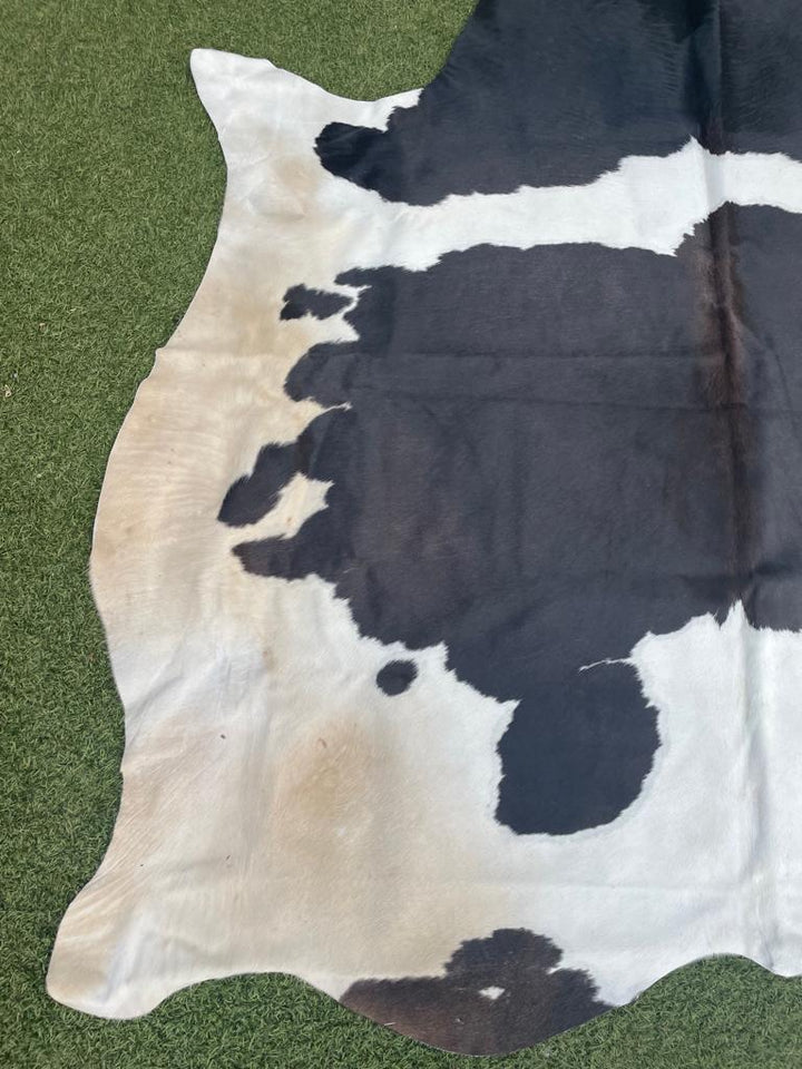 Beautiful Black And White Cow Hide Rug
