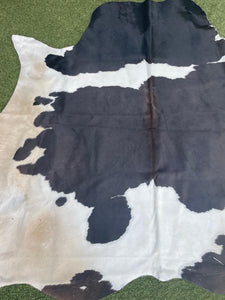 Beautiful Black And White Cow Hide Rug