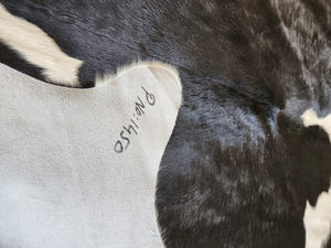 Cowhide rug  Natural Black and white