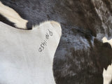 Cowhide rug  Natural Black and white