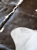 Black N White Cowhide Rug #1442-2
