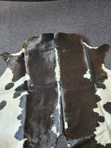 Black N White Cowhide Rug #1442-2