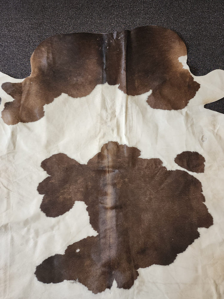 Cowhide rug Trio colour  long hair rug