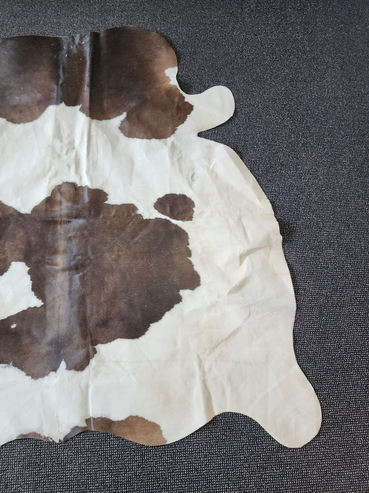 Cowhide rug Trio colour  long hair rug