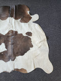 Cowhide rug Trio colour  long hair rug