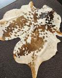 Brown n White Cow Hide Rug 1201